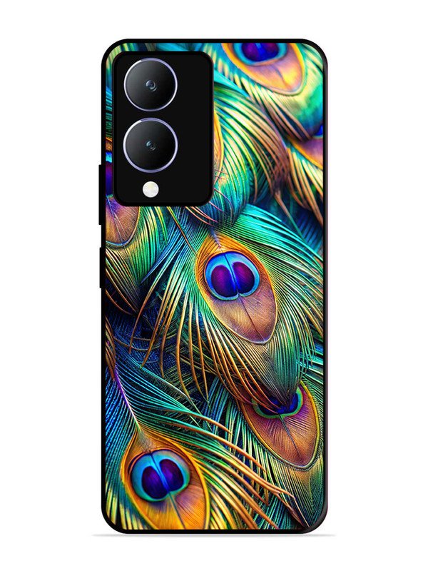 vivo y28 5g peacock feather