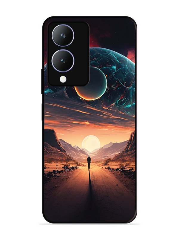 vivo y28 5g Sunset with space scene