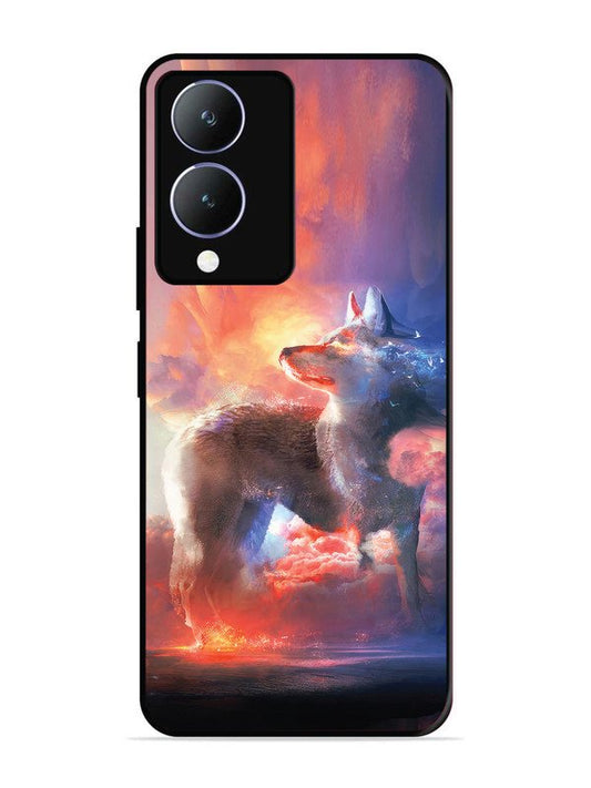 vivo y28 5g wolf-fantasy-animal