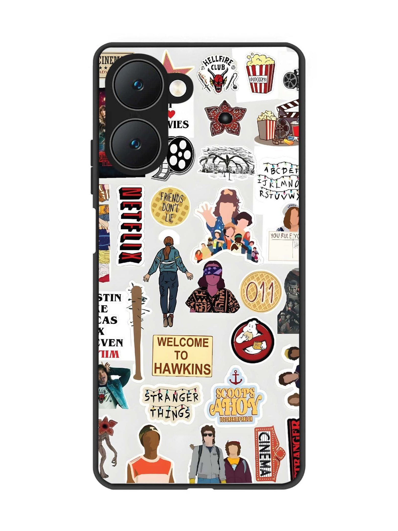 Vivo Y28e 5G Stranger Things Sticker 2
