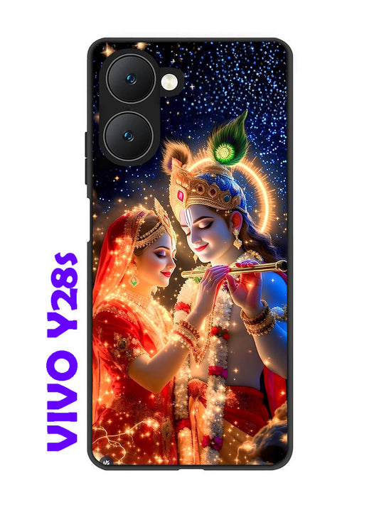 Vivo Y28s 5G Radha Krishna posing with flute