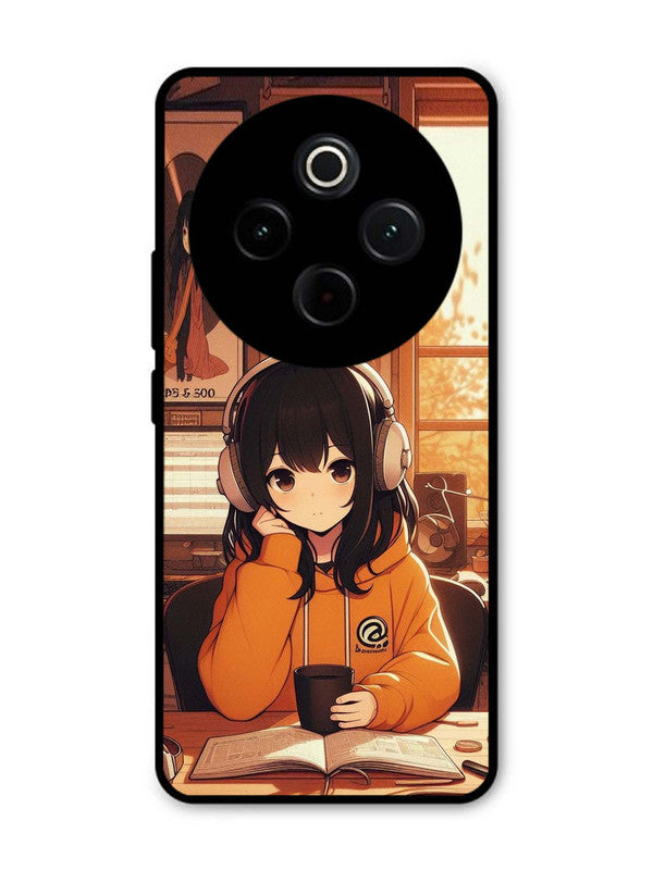 Vivo Y300 Pro 5G Cute Girl listening Music