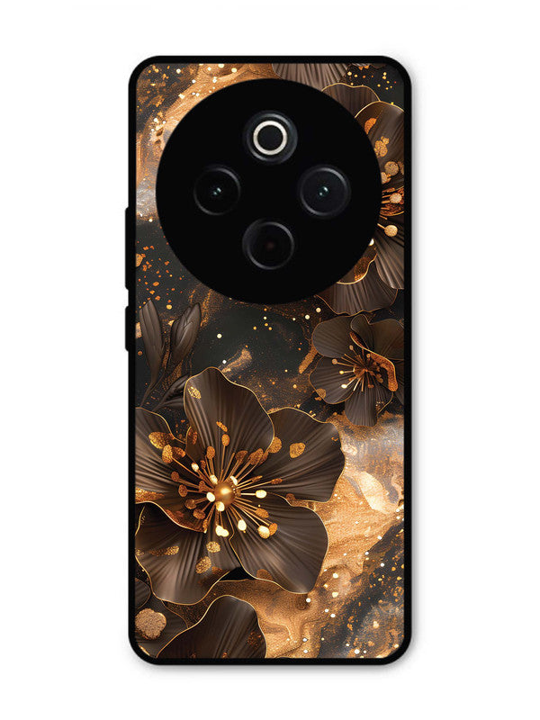 Vivo Y300 Pro 5G Golden Flowars