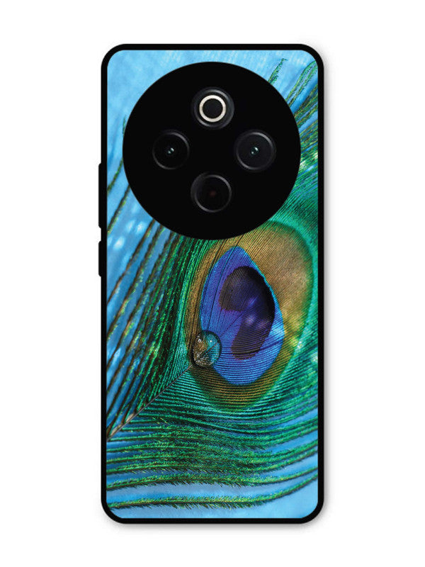 Vivo Y300 Pro 5G A drop on Peacock Feather
