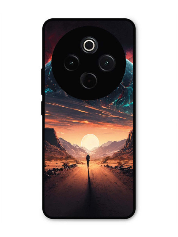 Vivo Y300 Pro 5G Sunset with space scene