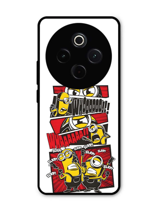 Vivo Y300 Pro 5G Minions Comic Panel Action