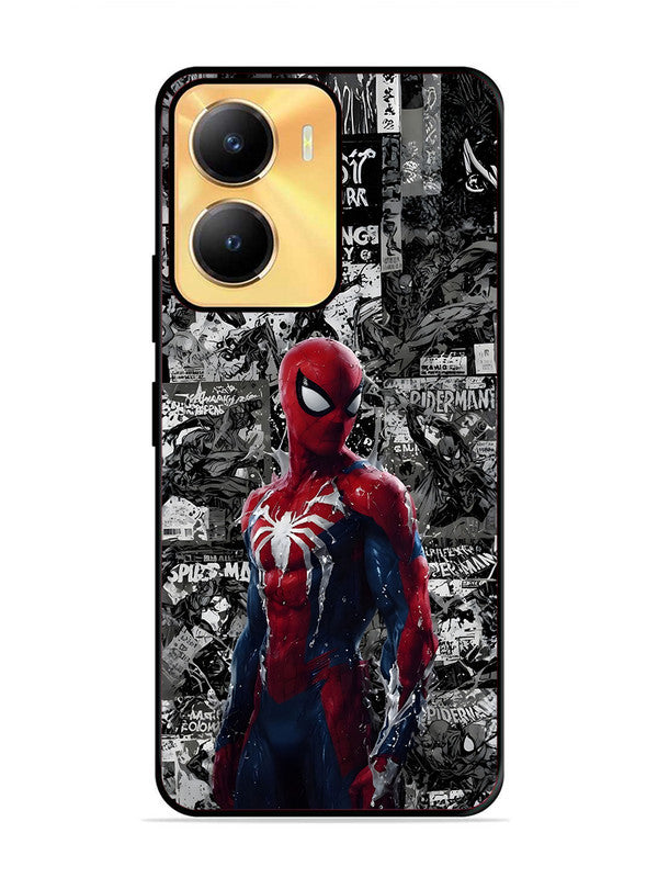 Vivo Y56 5G Spiderman Highlighted on News Paper