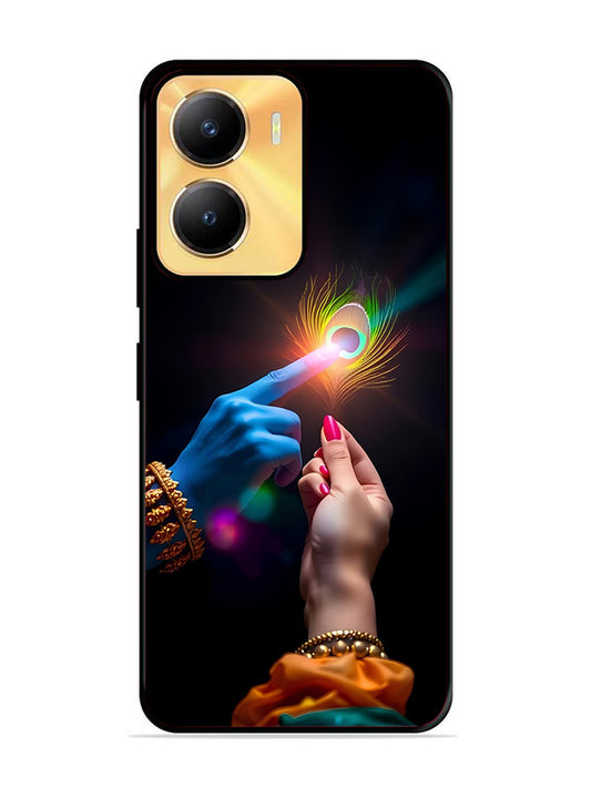 Vivo Y56 5G Radha Krishna touching feather