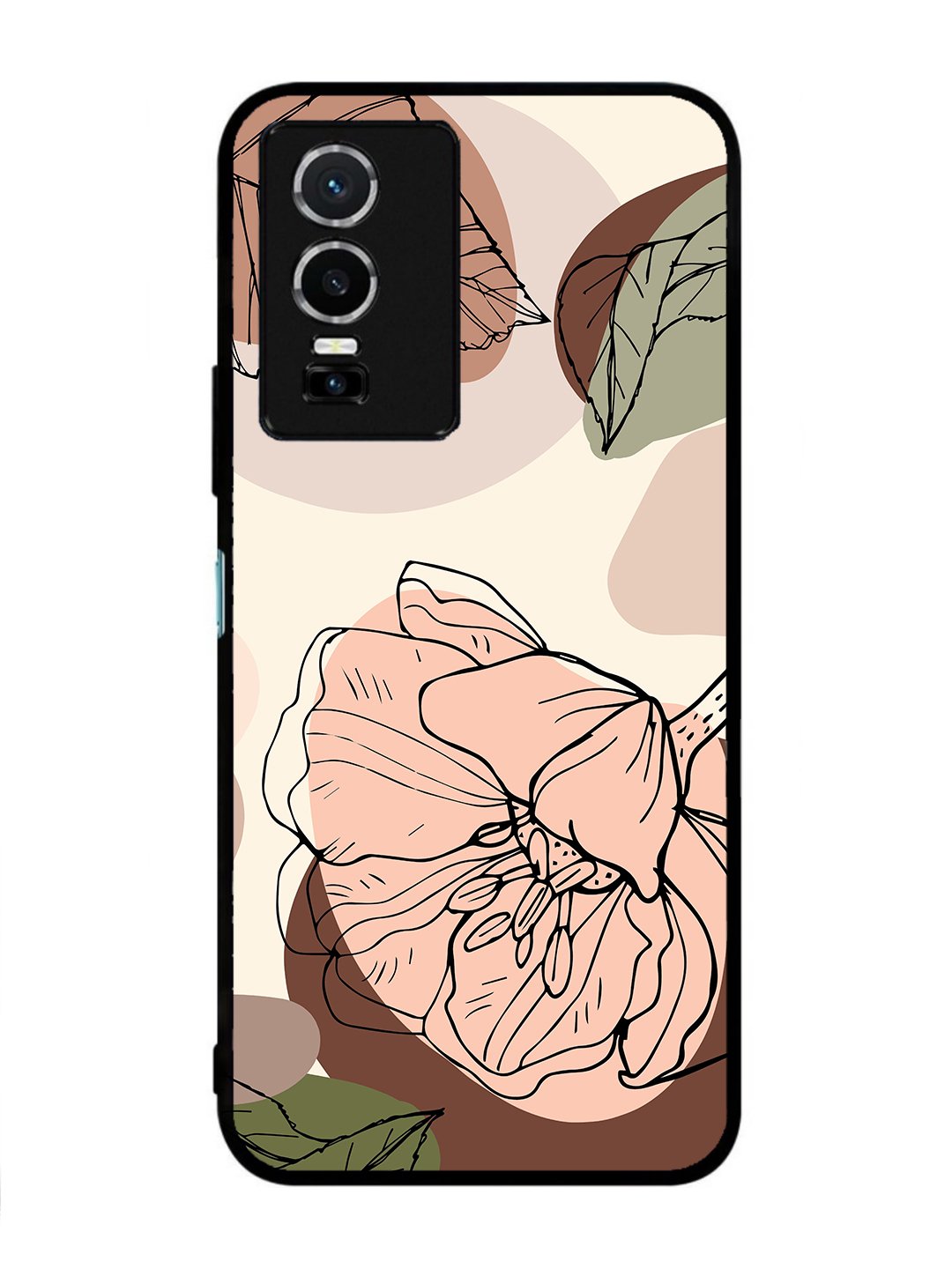 Vivo Y76 5G Floral Elegance, Portrait