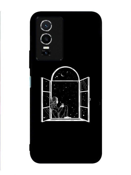Vivo Y76 5G Little Girl on Window