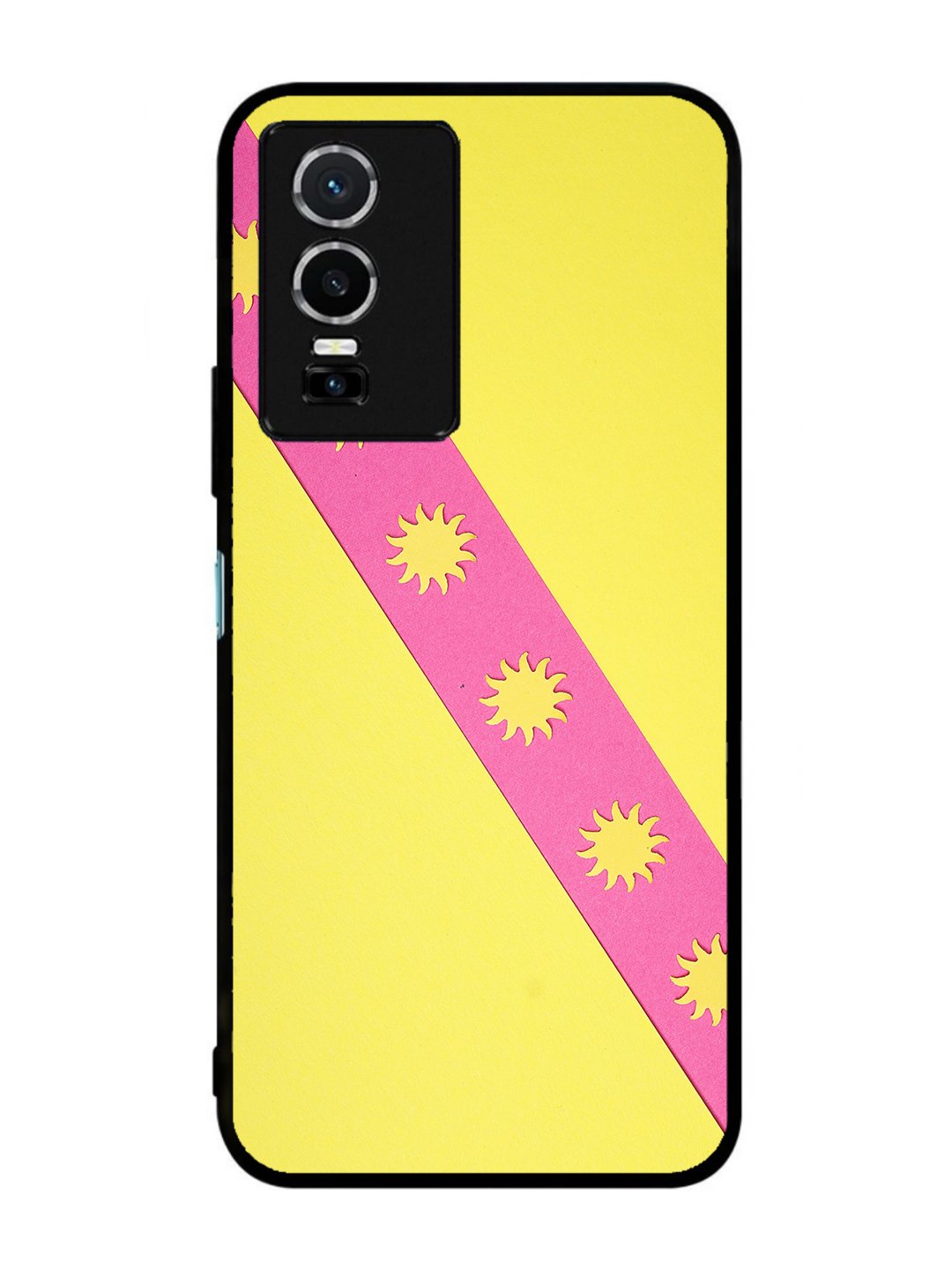 Vivo Y76 5G Pick Strip on Yellow Colour