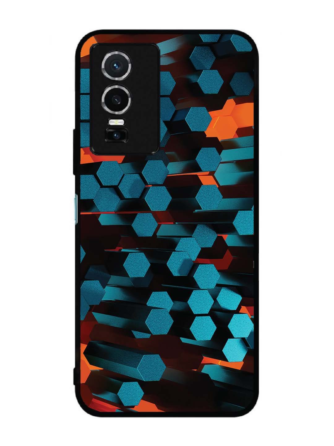 Vivo Y76 5G Hexagon 3D Abstract