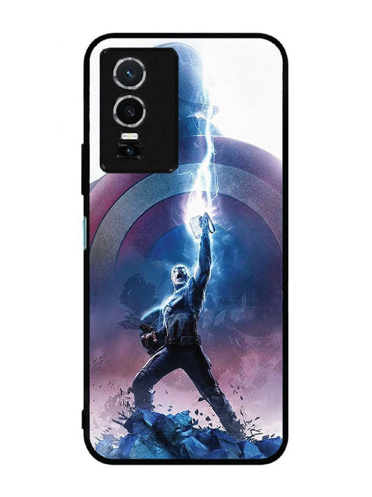 Vivo Y76 5G captain-america-thor-hammer-lightning