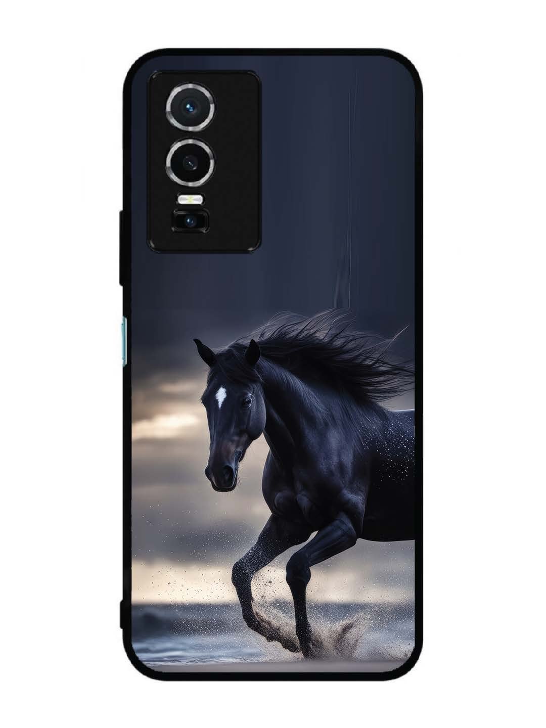 Vivo Y76 5G black-horse-animal