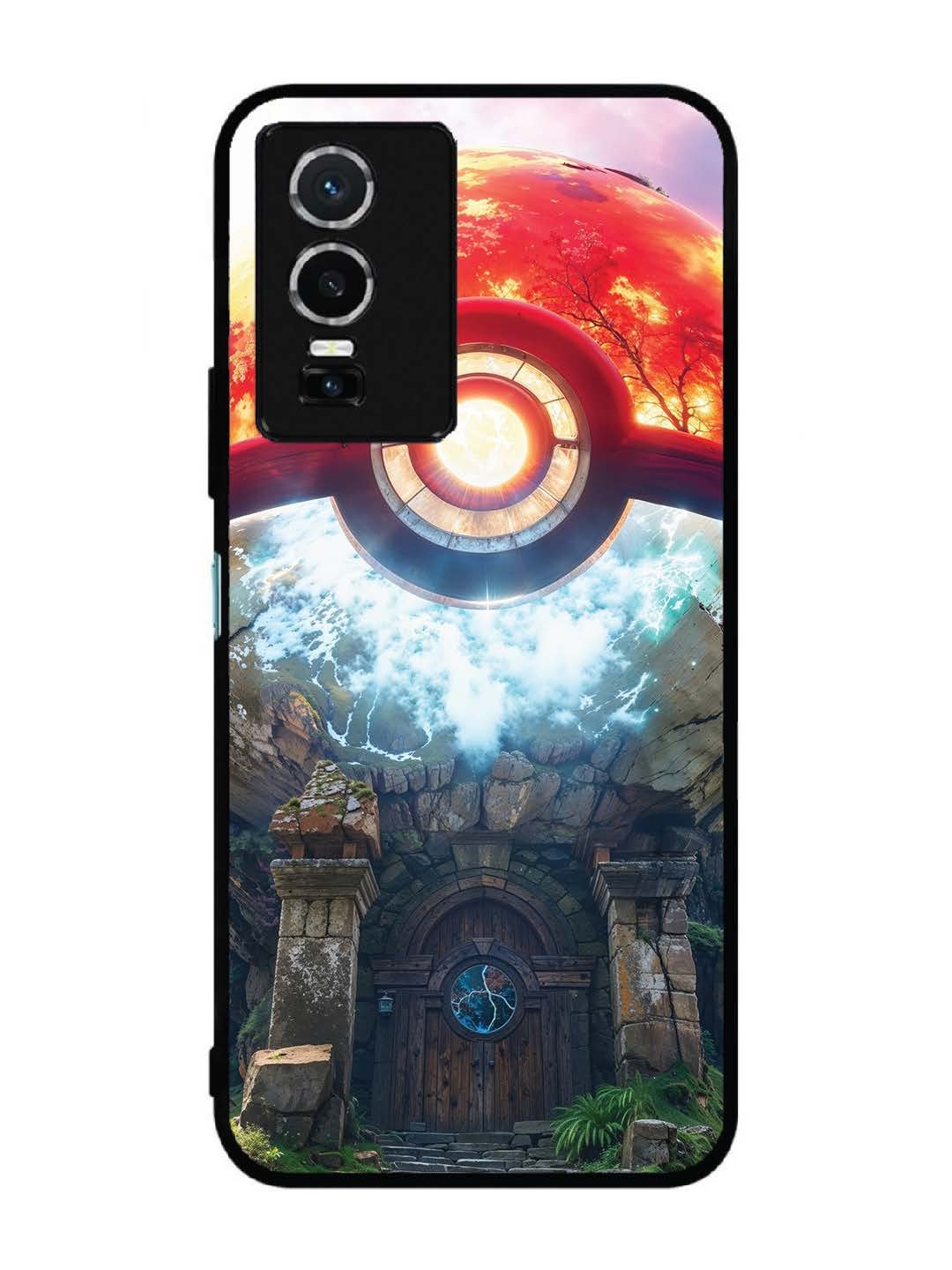 Vivo Y76 5G Cartoon-ball-house-anime