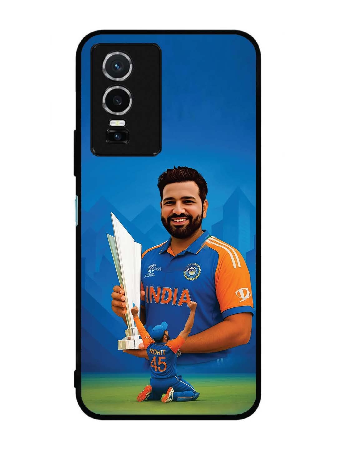 Vivo Y76 5G Rohit Sharma Cricketer