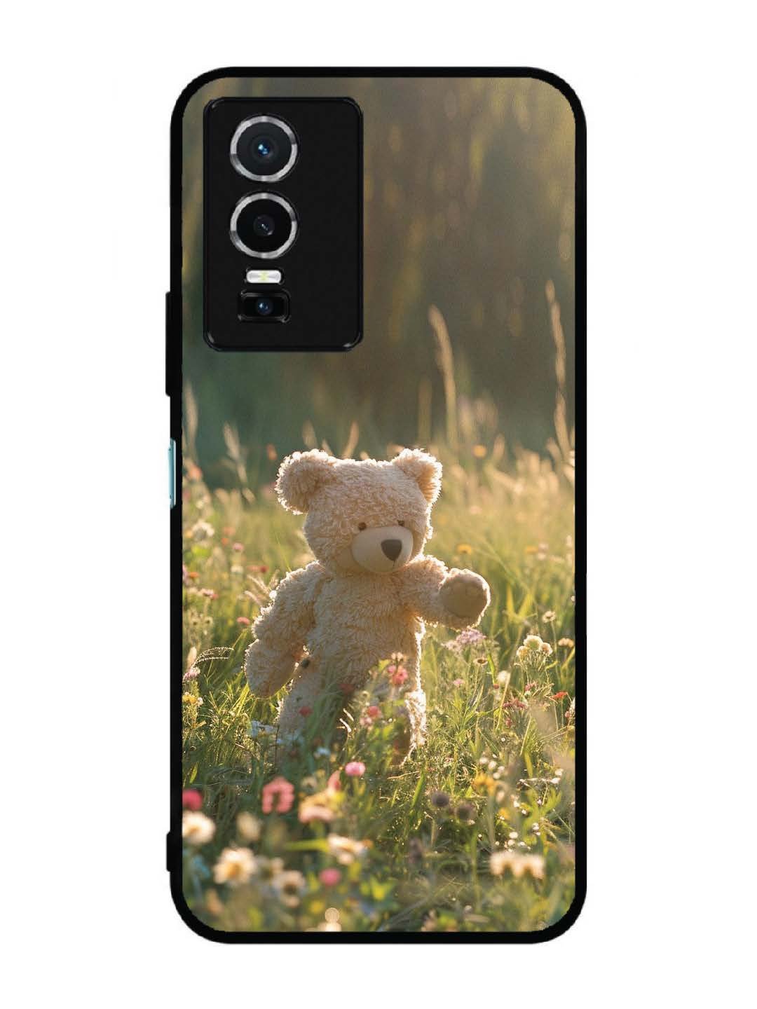 Vivo Y76 5G Teddy Bear Outdoors
