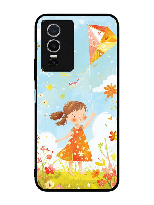 Vivo Y76 5G Little Girl Kite Flying