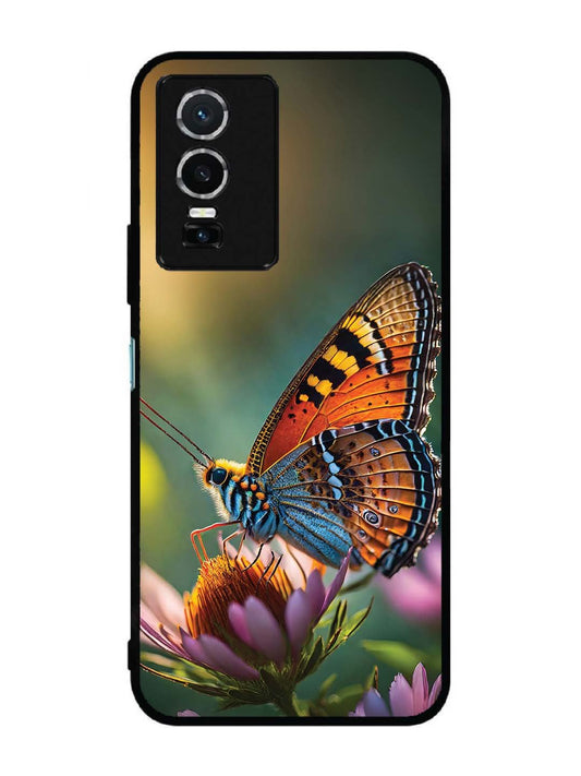 Vivo Y76 5G Golden Hour Monarch Butterfly