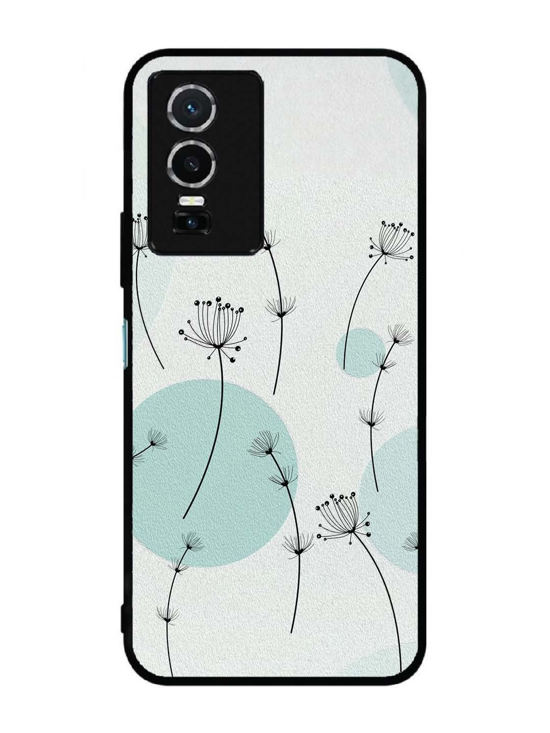 Vivo Y76 5G Soft Focus Floral Silhouette
