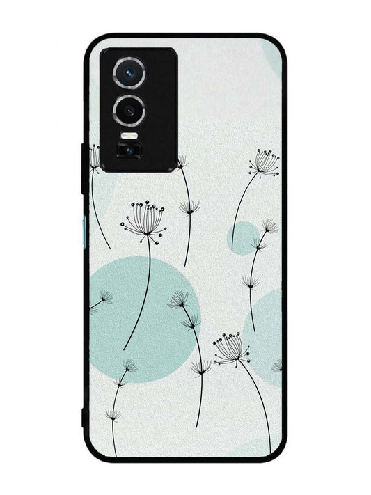 Vivo Y76 5G Soft Focus Floral Silhouette