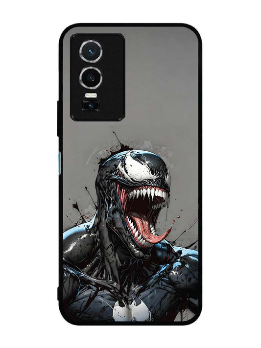 Vivo Y76 5G Venom Symbiote Grin Art