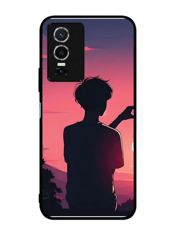 Vivo Y76 5G Love Heart with Hand Boy