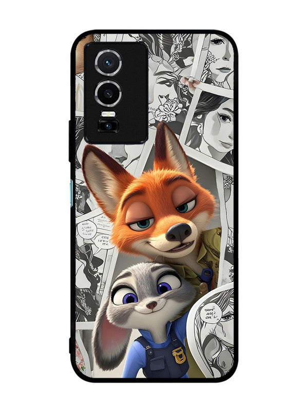 Vivo Y76 5G Cute Nick wilde and judy hopps