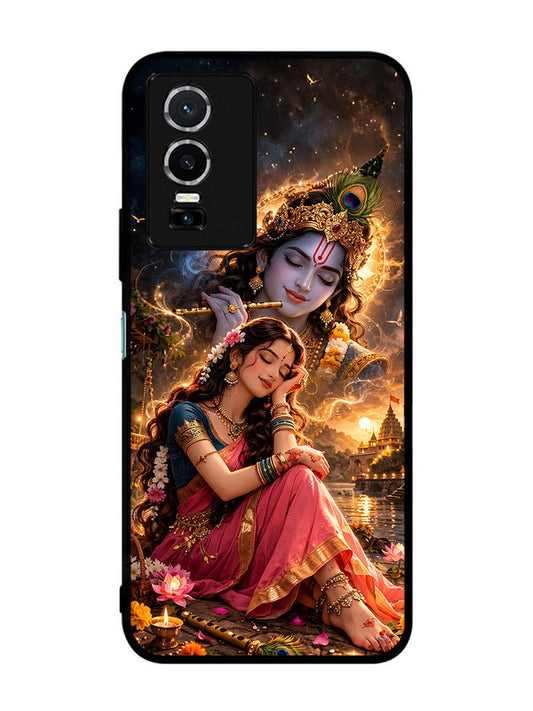 Vivo Y76 5G Radha thinking of Krishna