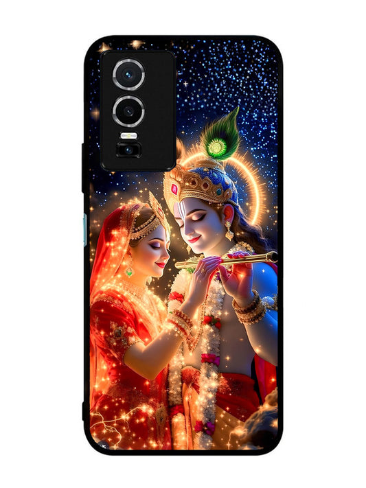 Vivo Y76 5G Radha Krishna posing with flute