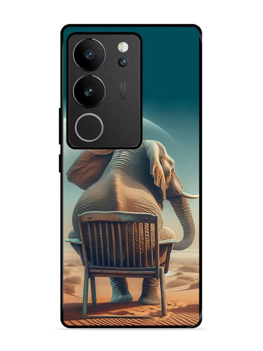 vivo v29 5g Baby Elephant om chair