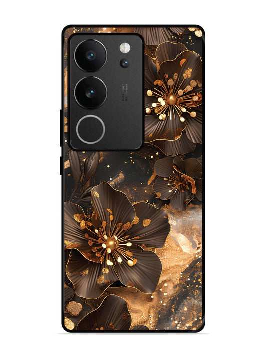 vivo v29 pro 5g Golden Flowars