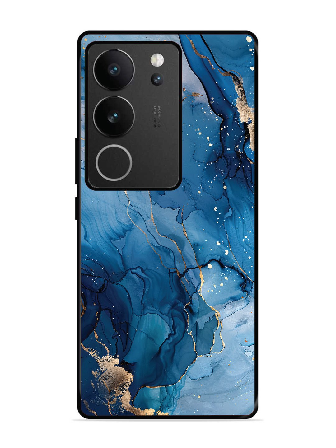 vivo v29 pro 5g Oceanic Pattern with Golden Sprinkles