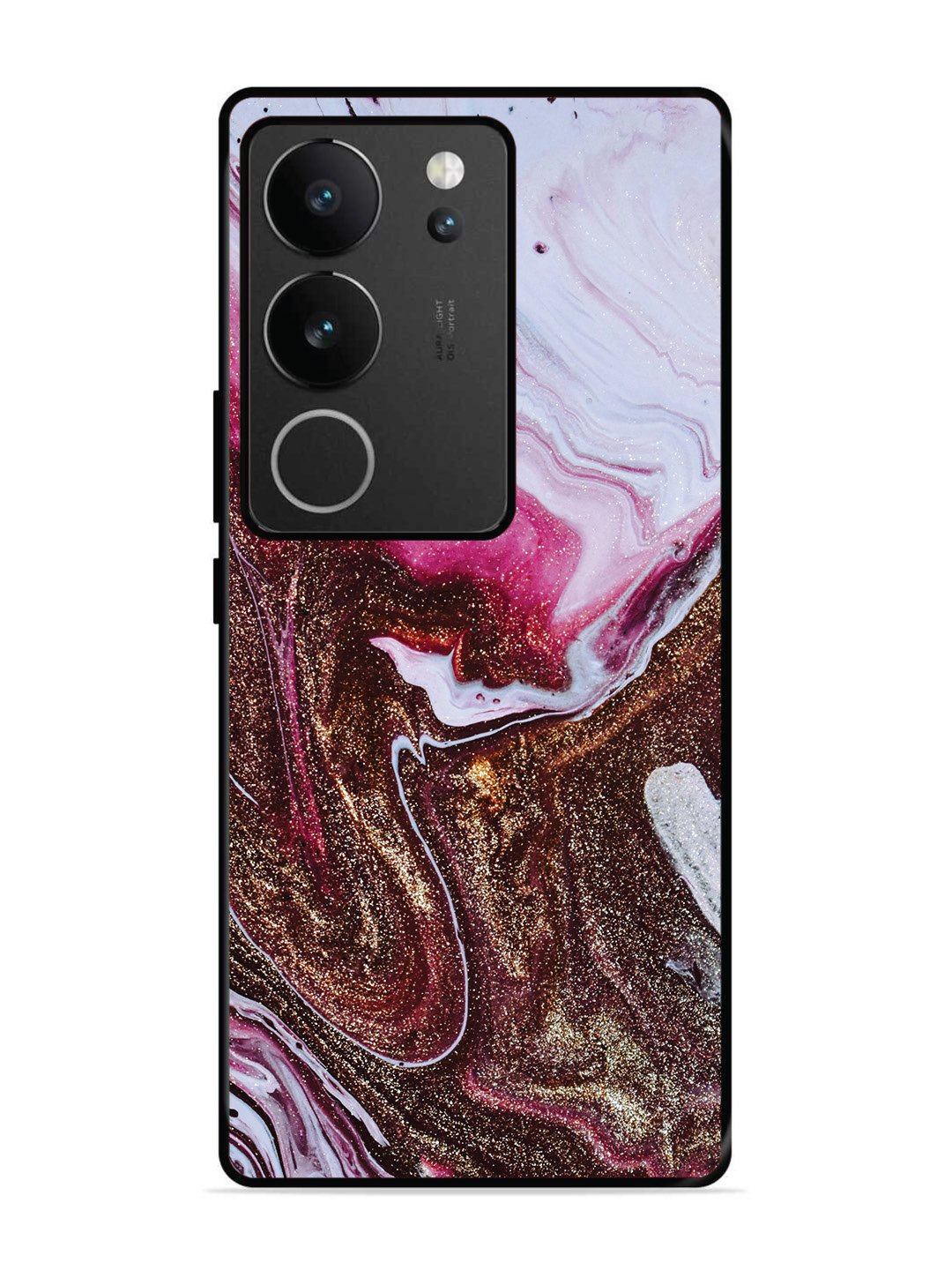 vivo v29 pro 5g Elegant Rose & Gold Marble