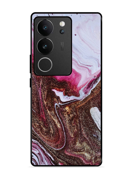 vivo v29 pro 5g Elegant Rose & Gold Marble