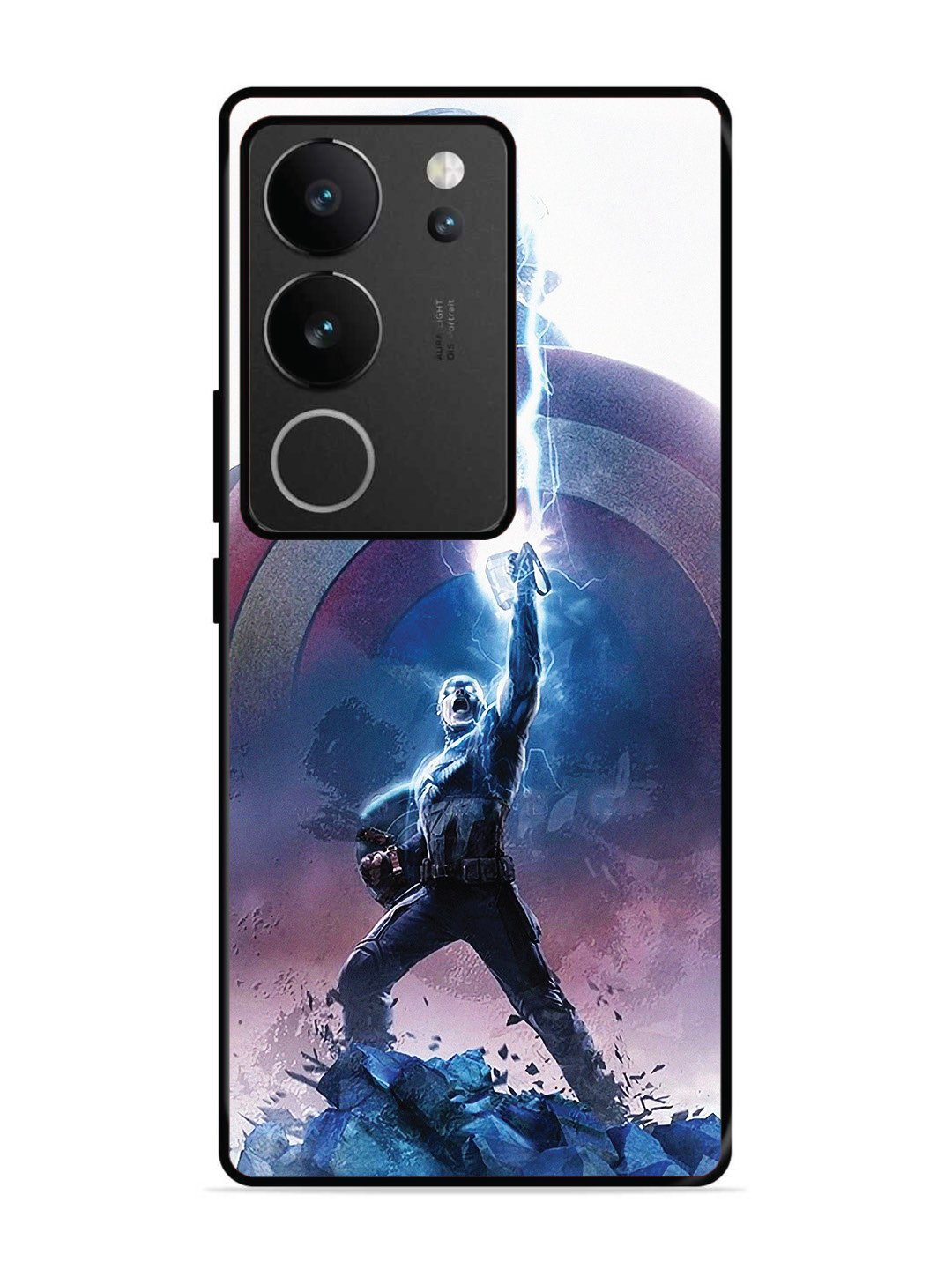 vivo v29 5g captain-america-thor-hammer-lightning