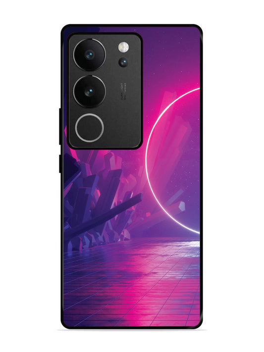 vivo v29 5g abstract with Neon Light