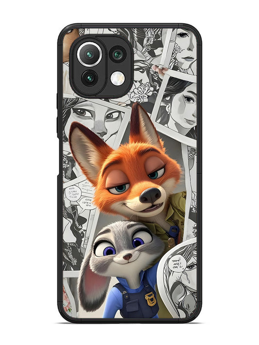 XIAOMI MI 11 Lite Cute Nick wilde and judy hopps
