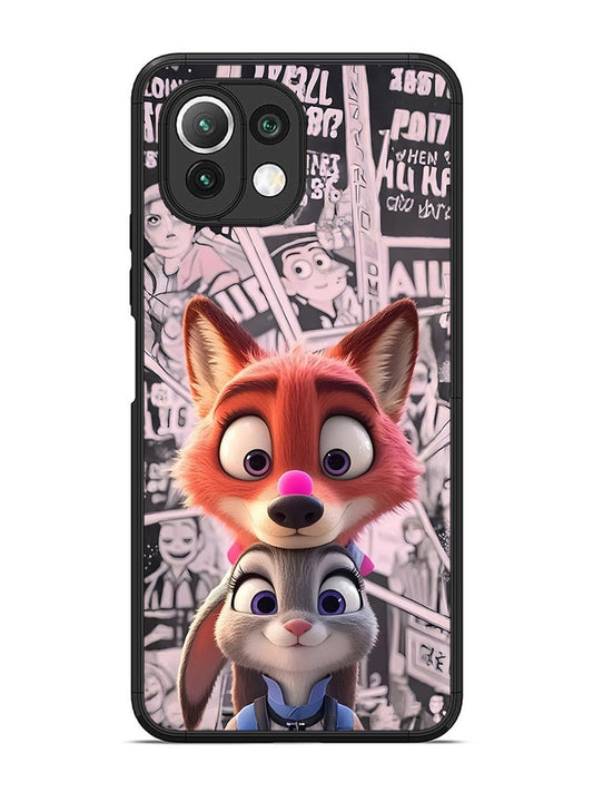 XIAOMI MI 11 Lite Cute Nick wilde and judy hopps 2