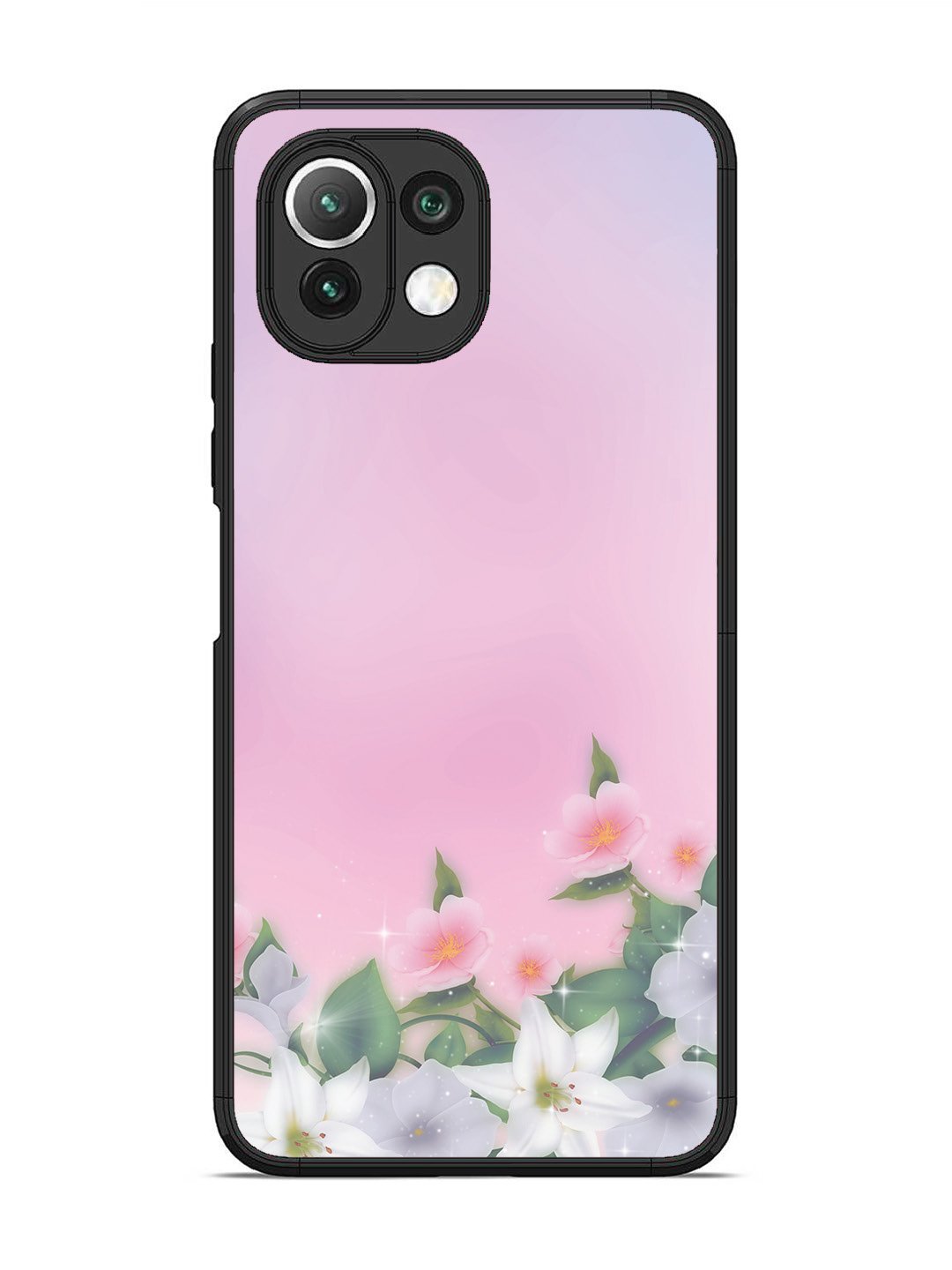 XIAOMI MI 11 LITE Pink Floral Elegance