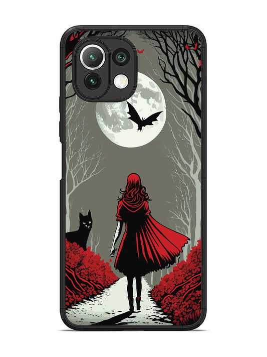 XIAOMI MI 11 LITE Scarlet Girl in Red Forest