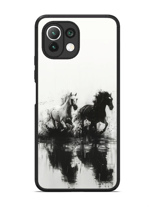 XIAOMI MI 11 LITE Black & White Horse