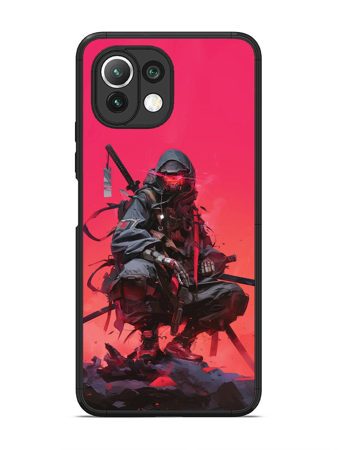 XIAOMI MI 11 LITE Cyberpunk Ninja Katana