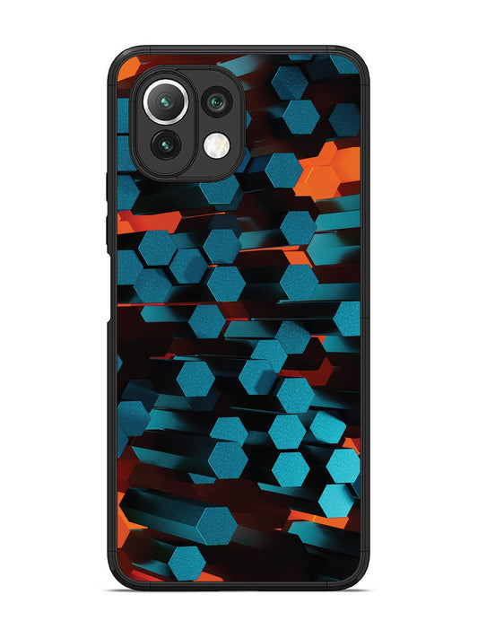 XIAOMI MI 11 LITE Hexagon 3D Abstract