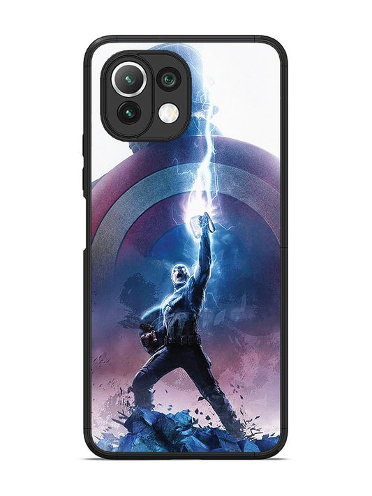 XIAOMI MI 11 LITE captain-america-thor-hammer-lightning