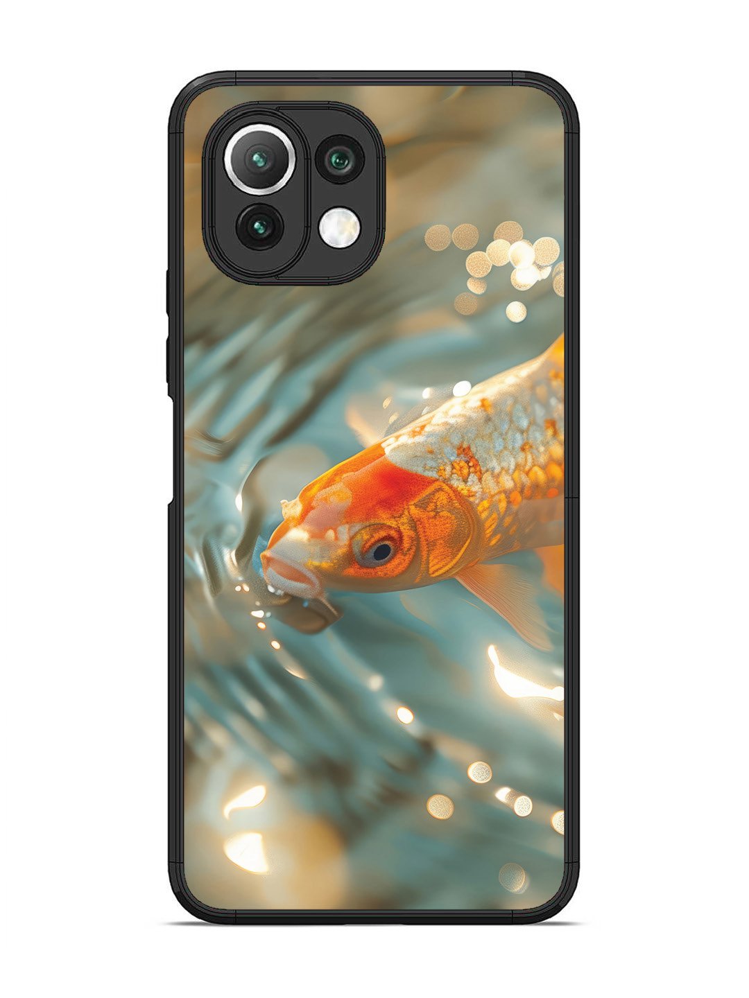 XIAOMI MI 11 LITE gold-fish-animal