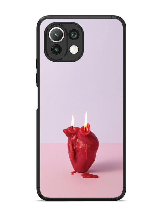 XIAOMI MI 11 LITE A Lighted Heart Candle