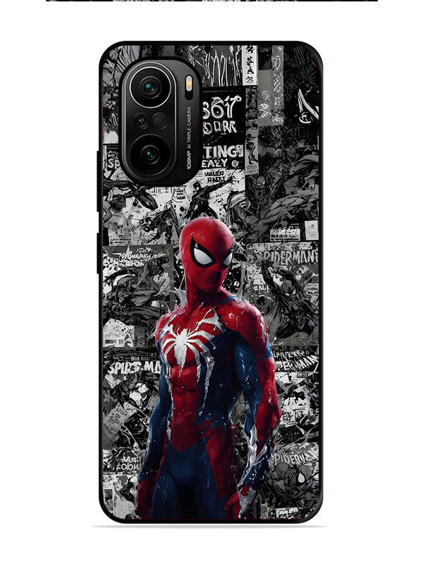 XIAOMI MI 11X Pro 5G Spiderman Highlighted on News Paper