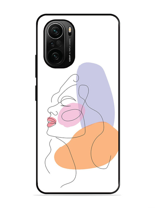 XIAOMI MI 11X PRO 5G Line Art Girl Face