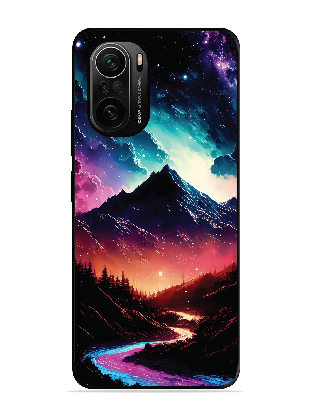 XIAOMI MI 11X PRO 5G mountain-valley-Colorful-cloud-at-night